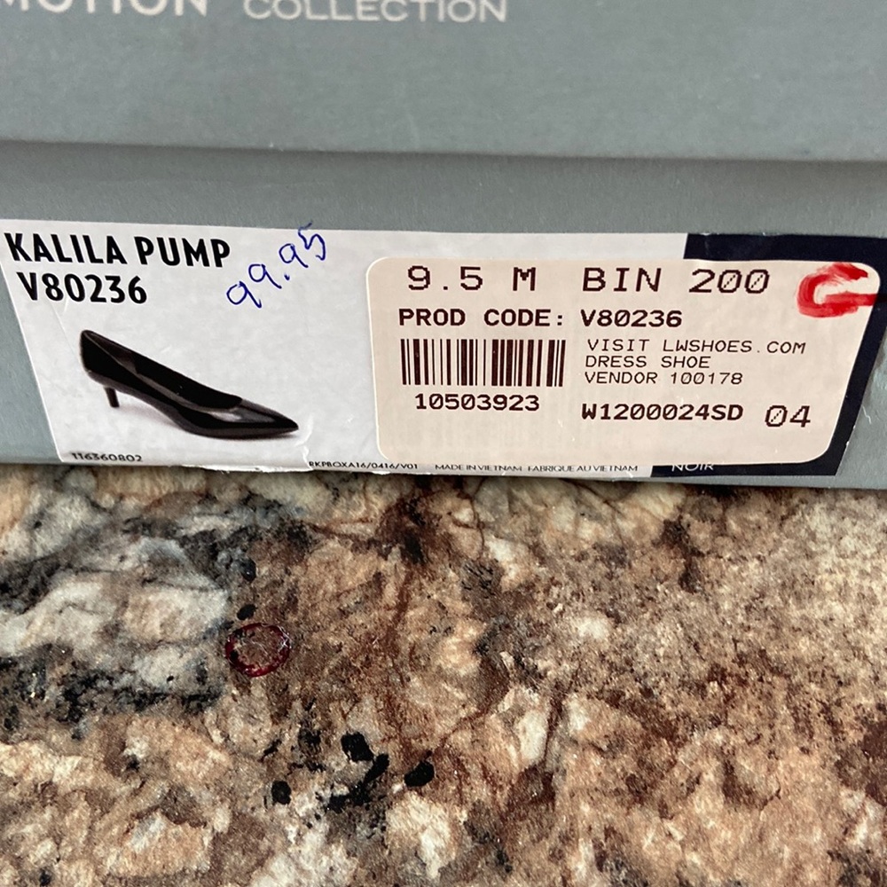 Rockport Kalila pump black patent